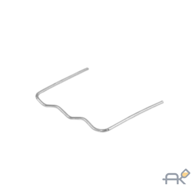 Скоба волнообразная 0.6 мм WORTEX для WG 7001. WG 7002 100 штук (0323336)